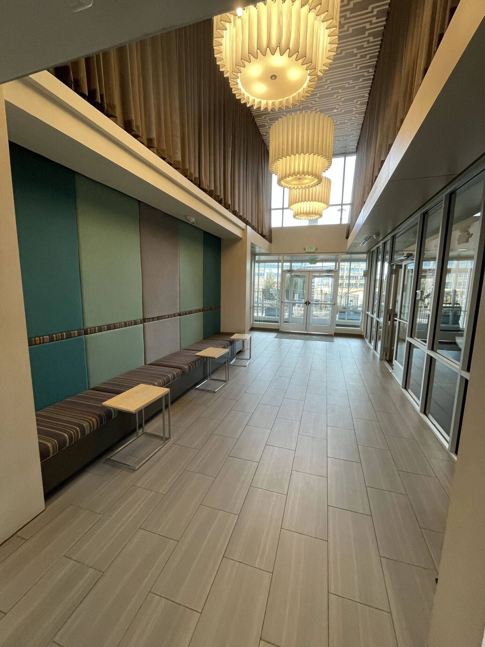 Tenant improvement lobby and interior planning